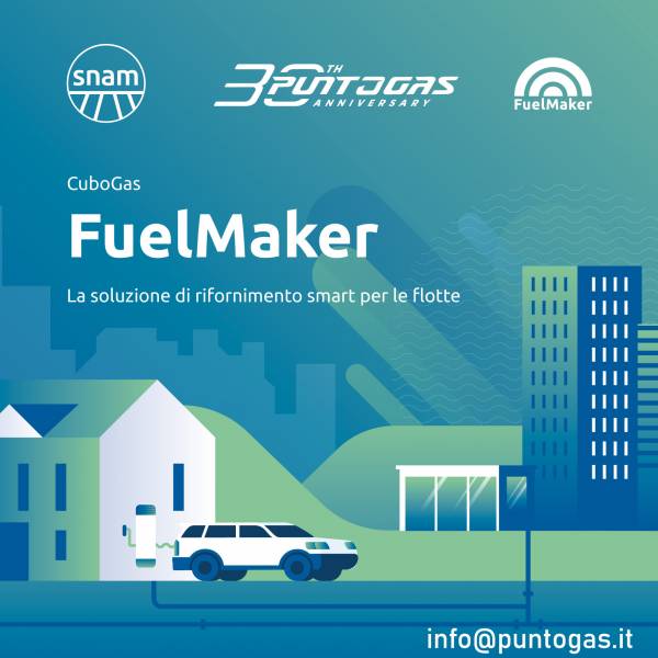 CuboGas FuelMaker la soluzione di rifornimento smart per le ﬂotte
